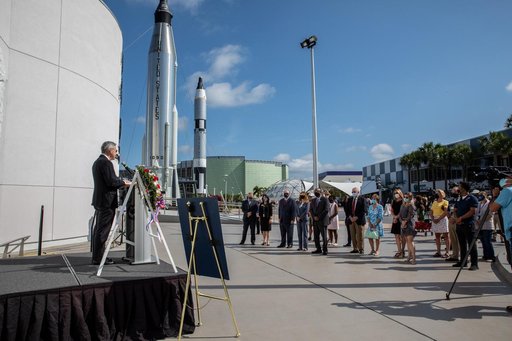 Mike Collins Wreath Laying Ceremony