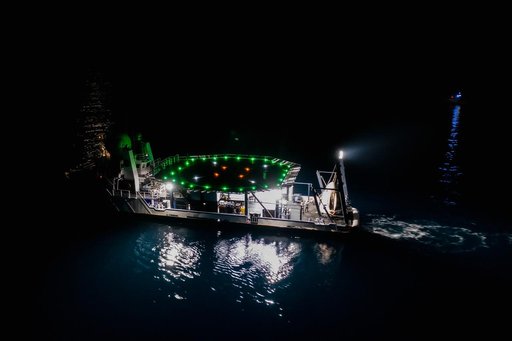 SpaceX Crew-1 Splashdown Drone Imagery