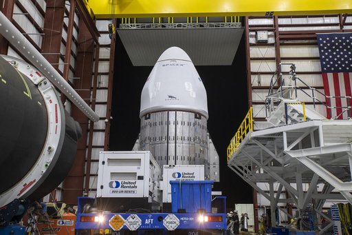 SpaceX Cargo Dragon arrives at LC-39A for CRS-22 Mission