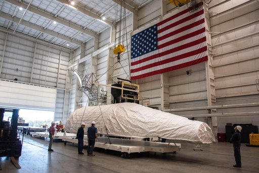 Landsat 9 Fairing(s) Transport from HIF to IPF