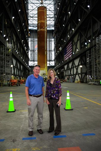 HEO AA Leadership Team Visits VAB