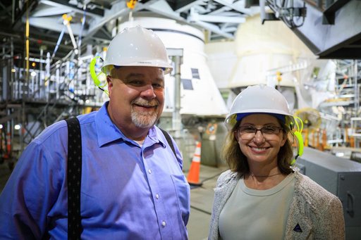 Artemis I SLS Tour with Cathy Koerner and John Honeycutt
