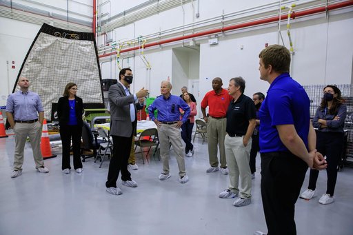 Coverage of NASA Administrator Visit