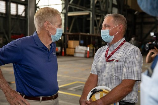 Coverage of NASA Administrator Visit