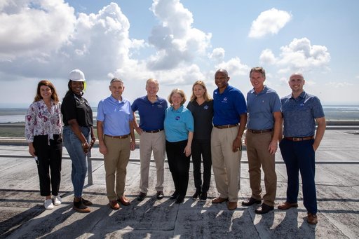 Coverage of NASA Administrator Visit
