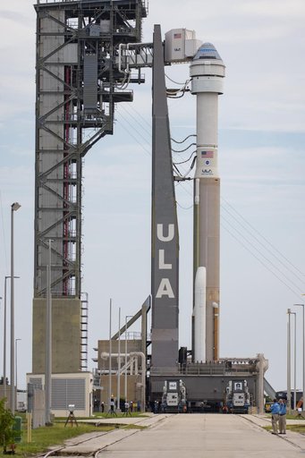 Boeing OFT-2 Starliner Atlas V Rollout