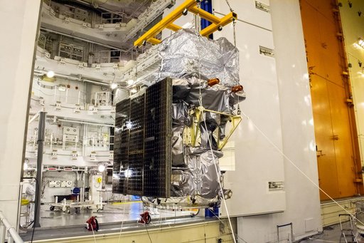 Landsat 9 Spacecraft Mate to EPSA