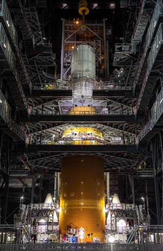 VAB Imagery of Test Articles - Orion Mass Simulator
