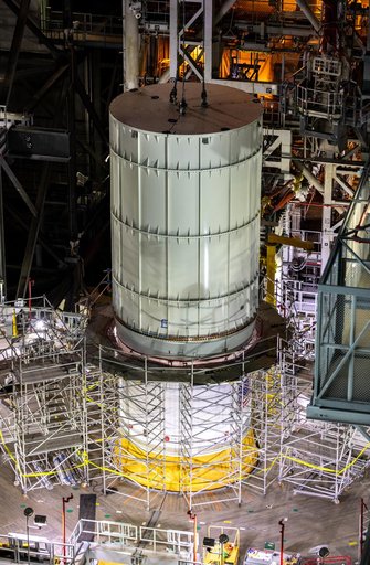 VAB Imagery of Test Articles - Orion Mass Simulator