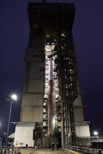Landsat 9 Tower Rollback, Dress Rehearsal