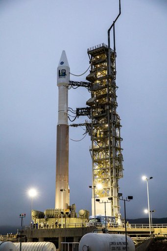 Landsat 9 Rollout at SLC-3