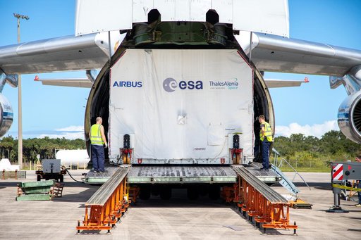 Artemis II - ESM Arrival, Offload, and Transport to O&C Building
