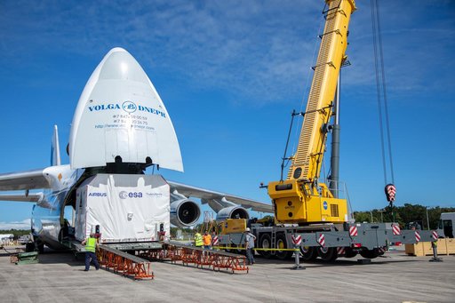 Artemis II - ESM Arrival, Offload, and Transport to O&C Building
