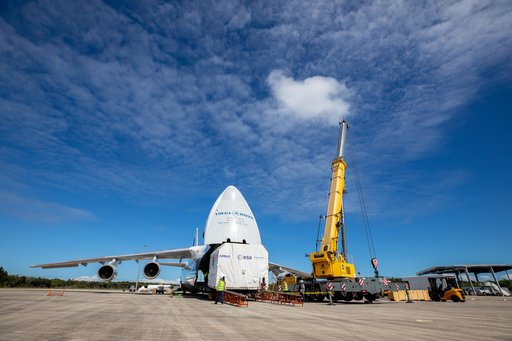 Artemis II - ESM Arrival, Offload, and Transport to O&C Building