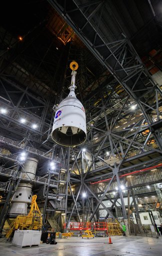 Artemis I Orion Lift & Mate