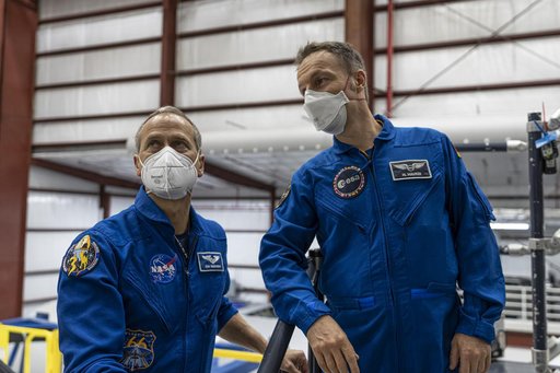 SpaceX Crew-3 Rollout for Launch