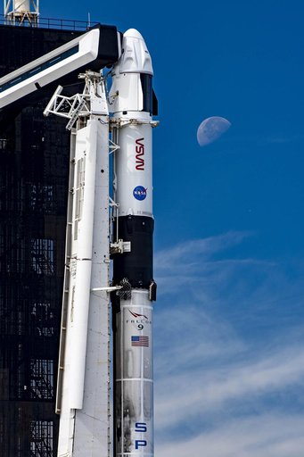 SpaceX Crew-3 Falcon 9 Vertical at LC 39A