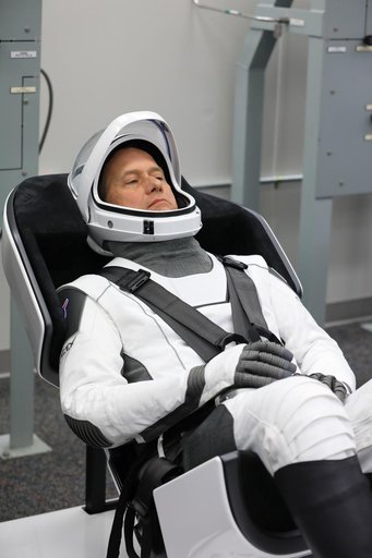 SpaceX Crew-3 Dry Dress Rehearsal - Suit Up and Walkout