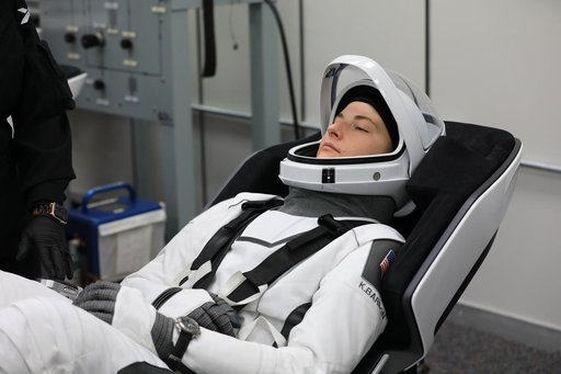 SpaceX Crew-3 Dry Dress Rehearsal - Suit Up and Walkout