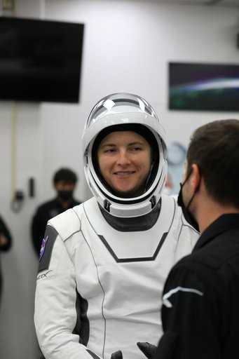 SpaceX Crew-3 Dry Dress Rehearsal - Suit Up and Walkout