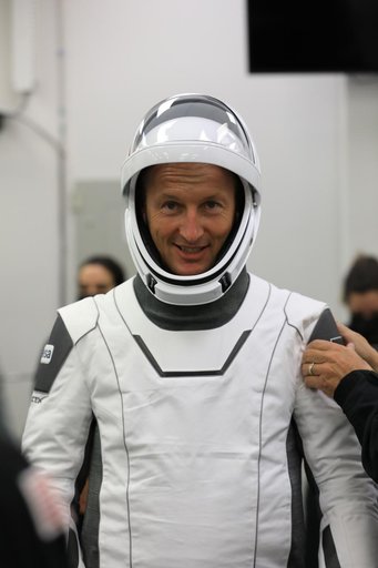 SpaceX Crew-3 Dry Dress Rehearsal - Suit Up and Walkout