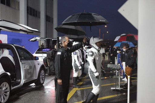 SpaceX Crew-3 Walkout