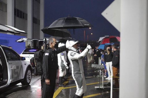 SpaceX Crew-3 Walkout