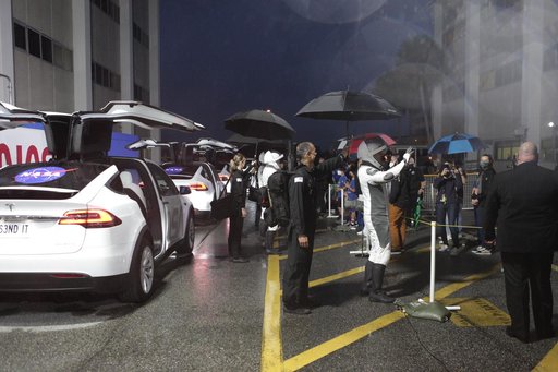 SpaceX Crew-3 Walkout