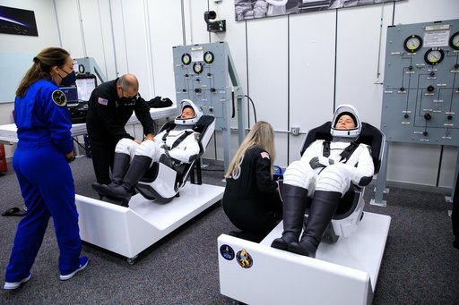 SpaceX Crew-3 Suit-Up and Walkout