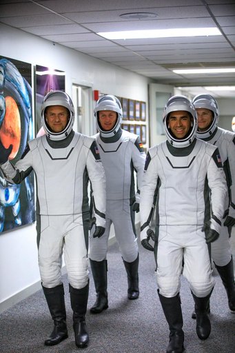 SpaceX Crew-3 Suit-Up and Walkout