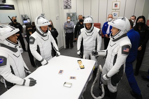 SpaceX Crew-3 Suit-Up and Walkout
