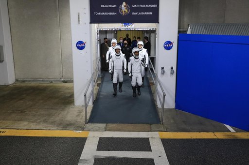 SpaceX Crew-3 Suit-Up and Walkout