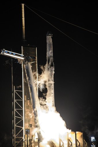SpaceX Crew-3 Liftoff - Remote Camera #2