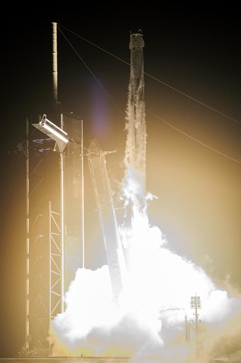SpaceX Crew-3 Liftoff - Remote Camera #4