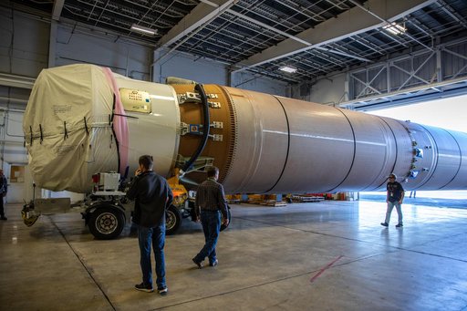 GOES-T Centaur and Booster Arrival and Offload