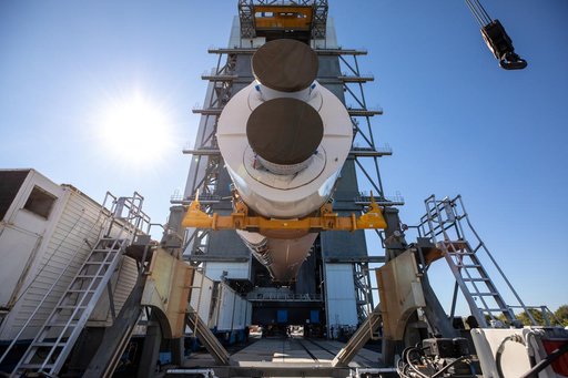 GOES-T Atlas V Launch Vehicle On Stand (LVOS)