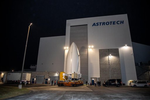 GOES-T Spacecraft Transport from Astrotech to SLC-41