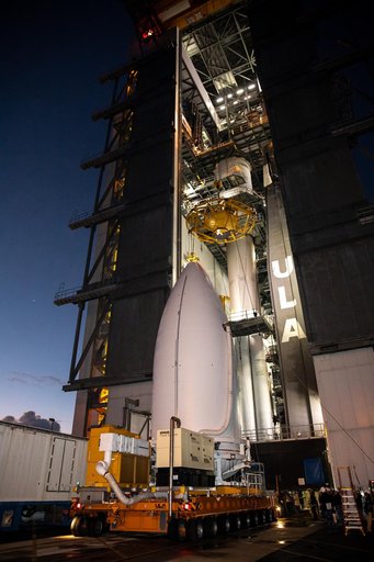 GOES-T Spacecraft Lift and Mate