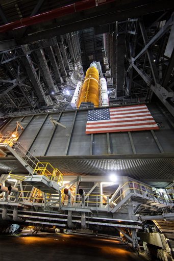 Artemis I WDR Pre-Rollout Activities - Beauty Shots, All Platfor