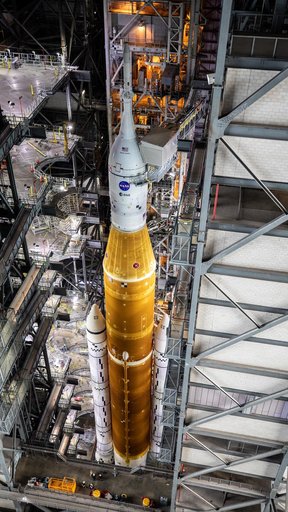 Artemis I WDR Pre-Rollout Activities - Beauty Shots, All Platfor