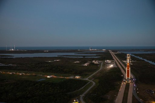 Artemis I WDR Rollout