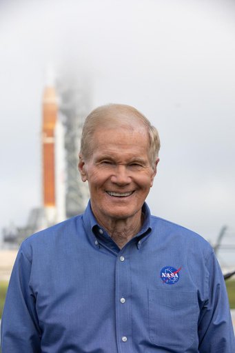 NASA Administrator Bill Nelson at Launch Pad 39B