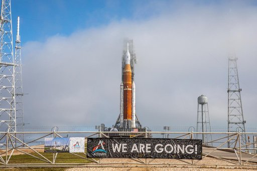 Artemis I Arrives at Pad 39B