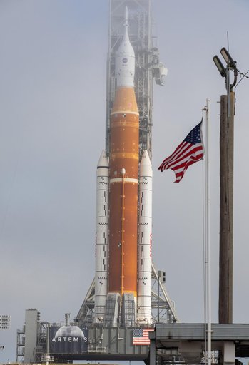 SLS at Launch Pad 39B
