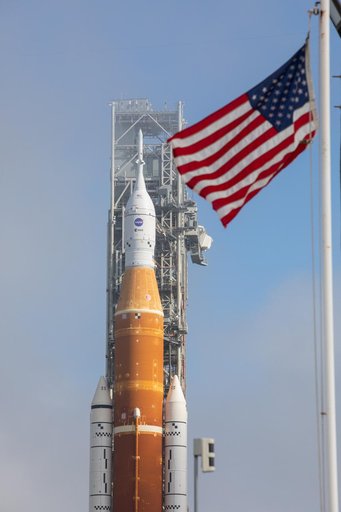 SLS at Launch Pad 39B
