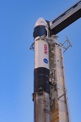 SpaceX Crew-4 Vertical at Launch Complex 39A