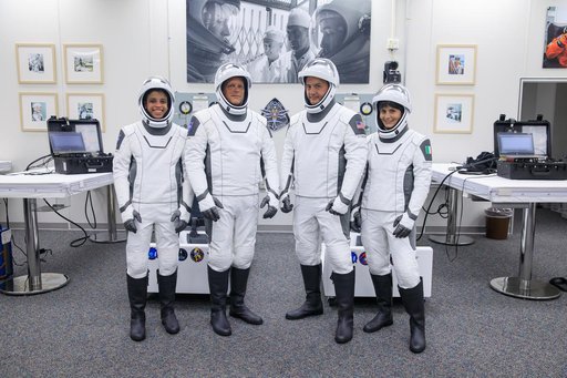 SpaceX Crew-4 Suit-Up & Walkout Rehearsal