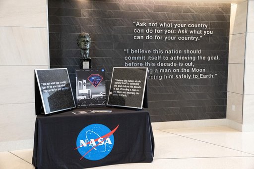 Tile Presentation to KSC Center Director Janet Petro