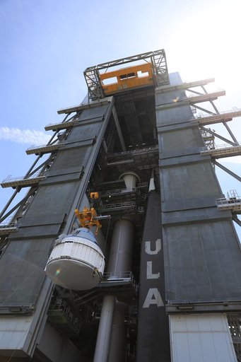 Boeing's CST-100 Starliner for OFT-2 Lift and Mate