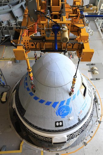 Boeing's CST-100 Starliner for OFT-2 Lift and Mate